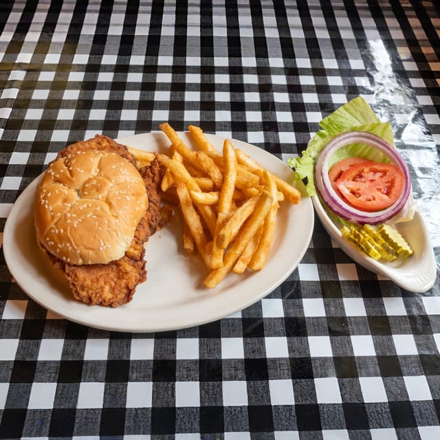 Pork Tenderloin Sandwich.