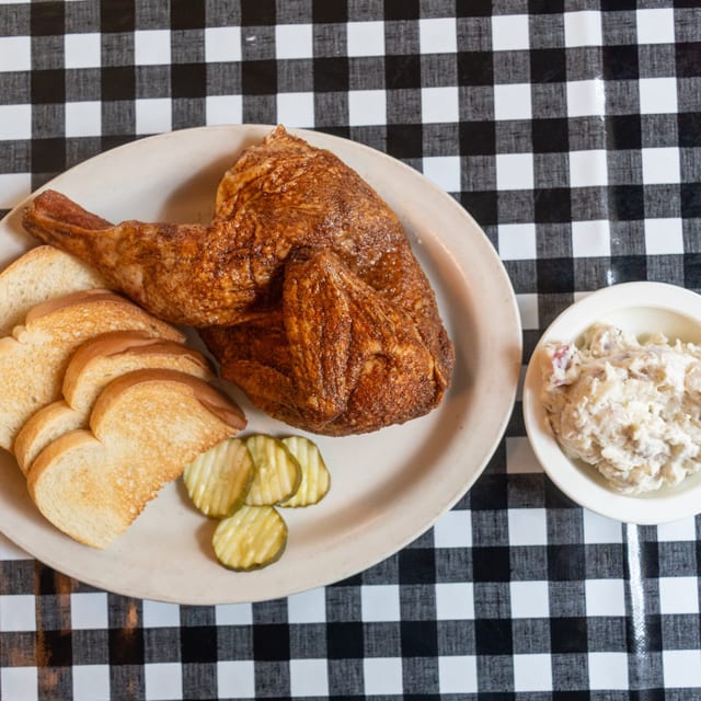 ½ Smoked Chicken.